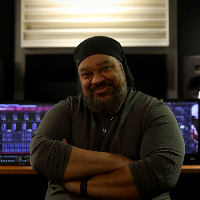 Prof. Lovell &ldquo;U-P&rdquo; Cooper in his studio